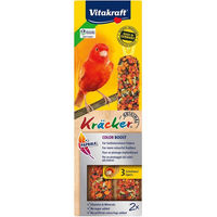 Produktbild von Vitakraft Color Boost Kräcker Snack für Kanarienvögel 2 Stück