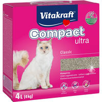 Produktbild von Vitakraft Compact Ultra Katzenstreu Klumpstreu 4 kg