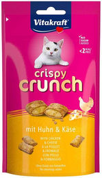 Vitakraft Crispy Crunch Leckerli Huhn und Käse zur Gewichtskontrolle 8x60g – Bild 1 von 6