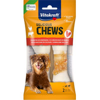 Produktbild von Vitakraft Delicious Chews Kauknoten Huhn und Rind für mittelgroße Hunde 70 g