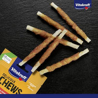 Produktbild von Vitakraft Delicious Chews Kausnack für kleine Hunde Huhn und Rind ohne Zucker und Zusatzstoffe 70 g