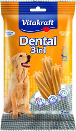 Vitakraft Dental 3in1 Zahnpflege-Snack für Hunde ab 10 kg 12x 7 Sticks – Bild 1 von 1