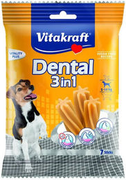 Vitakraft Dental 3in1 Zahnpflege-Snack für Hunde mit Geflügel für kleine Rassen Adult – Bild 1 von 1
