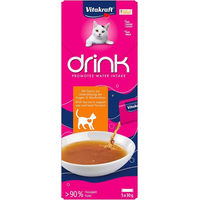 Produktbild von Vitakraft Drink Huhn für Katzen 5x30g