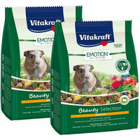 Produktbild von Vitakraft Emotion Beauty Selection Hauptfutter für Meerschweinchen 2x 1,5kg