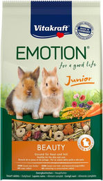 Vitakraft Emotion Beauty Selection Junior Kaninchenfutter ohne tierisches Protein 600g - 600 g – Bild 1 von 5