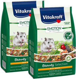 Produktbild von Vitakraft Emotion Beauty Selection Zwerghamster Hauptfutter 2x300g