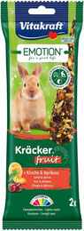 Vitakraft Emotion Kräcker Fruit Frucht-Knabberartikel für Kaninchen 2 Stück – Bild 1 von 2