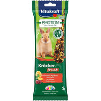 Produktbild von Vitakraft Emotion Kräcker Fruit Frucht-Knabberartikel für Kaninchen 2 Stück