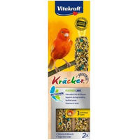 Produktbild von Vitakraft Feather-Care Kanarienvogel Kräcker Knabberstangen 4x2er Packung - 4 x 2 Stk.