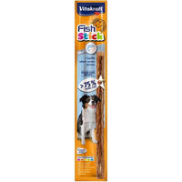 Produktbild von Vitakraft Fish Stick Lachs Funktionssnack ohne Farb- und Aromastoffe und ohne Zucker 10 Stück
