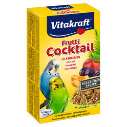 Vitakraft Frutti Cocktail Fruchtsnack für Wellensittiche und Papageien ohne tierisches Protein 200 g - 200 g – Bild 1 von 3
