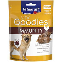 Produktbild von Vitakraft Goodies Immunity Hundeleckerli Huhn ohne Zucker und getreidefrei 60g