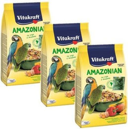 Produktbild von Vitakraft Heimatfutter Amazonian Amazonen Hauptfutter für Papageien 750g - 3 x 750 g