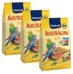 Vitakraft Heimatfutter Australian Sittich Wellensittich 3x800 g - 3 x 800 g – Bild 1 von 2