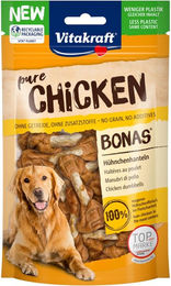 Produktbild von Vitakraft Hühnchenhanteln Kausnack für Hunde getreidefrei 3x80g