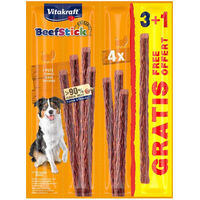 Produktbild von Vitakraft Hundesnack Beef-Stick mit Rind und Pute mit hohem Fleischanteil ohne Konservierungsstoffe und Zucker
