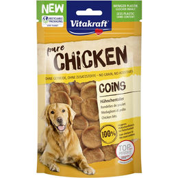 Vitakraft Hundesnack Chicken Hühnchentaler getreidefrei ohne Farb- und Aromastoffe 80 g - 6 x 80 g – Bild 1 von 5