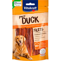 Produktbild von Vitakraft Hundesnack Duck Entenbrustfiletstreifen getreidefrei und ohne Zucker 80 g - 80 g