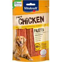 Produktbild von Vitakraft Hundesnack Trockenfleisch Huhn ohne Zucker 80 g - 80 g