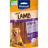 Produktbild von Vitakraft Hundetrockenfleisch Lamm ohne Zucker 80g - 6 x 80 g