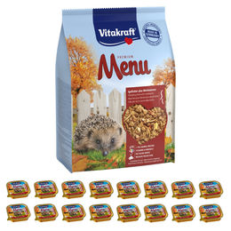 Vitakraft Igelfutter Spezialfutter Set mit 2,5 kg Trockenfutter und 16 x 100 g Nassfutter – Bild 1 von 3