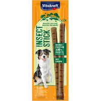 Produktbild von Vitakraft Insect Stick Belohnungssnack für Hunde getreidefrei und ohne Zucker 14 x 24 g - 14 x 24 g