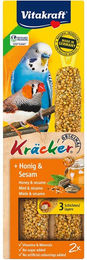 Vitakraft Intelligenzspielzeug Knabberstange Kräcker aus Holz für Wellensittiche Bunt - 2 Stk. – Bild 1 von 2