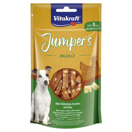 Produktbild von Vitakraft Jumpers Minis Belohnungssnack Huhn und Käse getreidefrei 80 g - 80 g