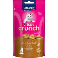 Produktbild von Vitakraft Katzensnack Crispy Crunch mit Malz gegen Haarballen 8x60g