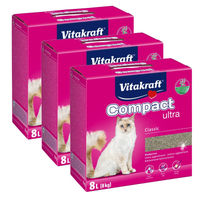 Produktbild von Vitakraft Katzenstreu Compact Ultra Klumpstreu 24 kg - 24 kg