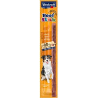 Produktbild von Vitakraft Kausnack Beef-Stick mit Rind und Pute hoher Fleischanteil ohne Farb- und Aromastoffe 600g - 50 x 12 g