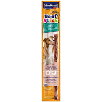 Produktbild von Vitakraft Kausnack Beef Stick Original Hypoallergen mit Pute und Strauß 10 Stück