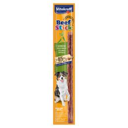 Vitakraft Kausnack Beef Stick Rind mit Gemüse 12 g ohne Farb- und Aromastoffe sowie Konservierungsstoffe - 50 x 12 g – Bild 1 von 4