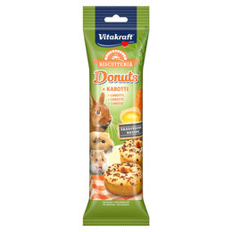 Vitakraft Kräcker Donuts Karotte für Zwerghamster und Kaninchen 28 g – Bild 1 von 3