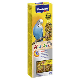 Vitakraft Kräcker Energy Kick Knabberstangen mit Ei für Wellensittiche 60 g - 2 x 30 g – Bild 1 von 2