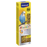 Produktbild von Vitakraft Kräcker Energy Kick Knabberstangen mit Ei für Wellensittiche 60 g - 2 x 30 g