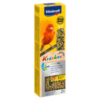 Produktbild von Vitakraft Kräcker Feather Care Snack für Kanarienvögel ohne tierisches Protein 2er Packung