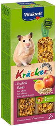 Produktbild von Vitakraft Kräcker Frucht und Flakes für Hamster 10x2 Stück
