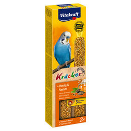 Vitakraft Kräcker Honig & Sesam Intelligenzspielzeug für Wellensittiche 3er Pack - 3 x 1 Stk. – Bild 1 von 2