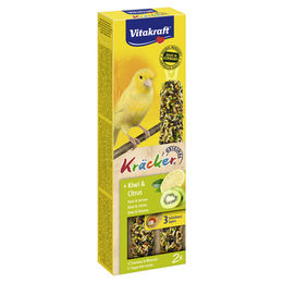 Vitakraft Kräcker Kiwi & Citrus Knabberstangen für Kanarienvögel 2er Pack – Bild 1 von 1