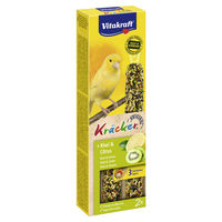 Produktbild von Vitakraft Kräcker Kiwi & Citrus Knabberstangen für Kanarienvögel 2er Pack