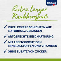 Produktbild von Vitakraft Kräcker Maus Corn & Fruit für Kleintiere 6 Stück - 3 x 2 Stk.