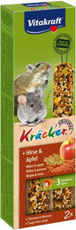 Vitakraft Kräcker mit Hirse und Apfel für Hamster – Bild 1 von 2