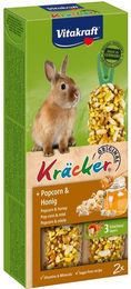 Produktbild von Vitakraft Kräcker mit Popcorn und Honig für Zwergkaninchen 2 Stück