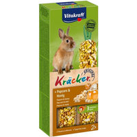 Produktbild von Vitakraft Kräcker mit Popcorn und Honig für Zwergkaninchen 2 Stück