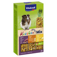Produktbild von Vitakraft Kräcker Mix Honig Nuss Citrus für Meerschweinchen 3er Packung