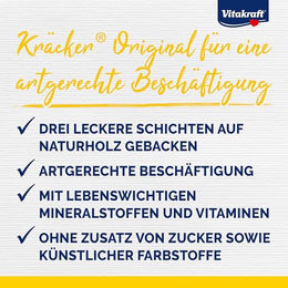 Vitakraft Kräcker Mix Kanarienvogel Snack mit Ei 80g - 80 g – Bild 1 von 5