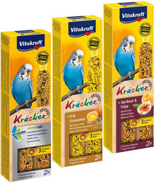 Vitakraft Kräcker Mixpaket für Wellensittiche 6x2 Stück - 6 x 2 Stk. – Bild 1 von 1