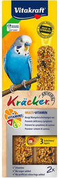 Vitakraft Kräcker Multi Vitamin Snack für Wellensittiche und Vögel 60 g - 2 x 30 g – Bild 1 von 2